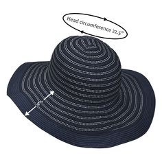 Elevate your sunny day ensemble with the Tirrinia Wide Brim Straw Hat, a chic accessory designed to blend style with practicality. Perfect for a range of outdoor activities, this hat is your go-to for ultimate sun protection and fashion flair.

- **Material:** Lightweight, breathable straw
- **Color:** Classic navy
- **Size:** One size with a wide, floppy brim
- **Gender:** Female
- **Age Group:** Adult

This stylish hat features a wide brim edged with straw, offering both a cool, fashionable lo Lightweight Adjustable Hats For Sunbathing, Lightweight Bucket Hat With Curved Brim For Sunbathing, Lightweight Short Brim Hat For Sunbathing, Adjustable Short Brim Hat For Pool, Lightweight Short Brim Pool Hat, Lightweight Short Brim Hat For Pool, Lightweight Short Brim Hat For The Pool, Adjustable Lightweight Hat For Pool, Lightweight Sun Hat With Short Brim For Sunbathing