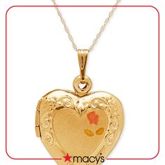 in stock Valentine's Day Engraved Gold Plated Jewelry, 14k Gold Locket Jewelry For Valentine's Day, 14k Stamped Rose Gold Jewelry For Valentine's Day, Rose Gold 14k Stamped Jewelry For Valentine's Day, Engraved 14k Gold Jewelry For Valentine's Day, Elegant Yellow Gold Locket Necklace For Valentine's Day, 14k Rose Gold Jewelry For Valentine's Day, Valentine's Day 14k Gold Locket Jewelry, Valentine's Day 14k Gold Jewelry With Hallmark