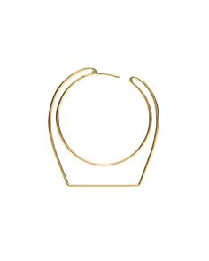 A MINIMAL STATEMENT WHAT IT IS: 18k yellow gold sculptural hoop earrings WHY IT’S SPECIAL: Inspired by the iconic Dois Irmãos Hill in Rio de Janeiro Chic and comfortable to wear all day GOOD TO KNOW: 18k yellow gold 3.8cm Weight: 2g WHY WE LOVE PRASI: Prasi magically combines the rich cultural heritage of Brazil with modern architecture, to create something timeless, yet distinctive. We love that their designs are inspired by their own multicultural heritage and the importance of personal and emotional connections to what you wear. Contemporary Gold Hoop Earring, Contemporary Yellow Gold Hoop Earrings For Formal Occasions, Contemporary Yellow Gold Hoop Earrings, Contemporary Polished Yellow Gold Hoop Earrings, Contemporary Small Hoop Yellow Gold Earrings, Modern Gold-tone Pierced Hoop Earrings, Formal Brass Hoop Earrings, Contemporary Small Hoop Earrings In Yellow Gold, Modern Yellow Gold Hoop Jewelry