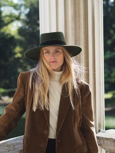 For a show stopping look.. our new addition The Astrid is a sharp flat brimmed boater, detailed with a velvet hat band. Made from 100%  wool. Fur Felt Fedora For Fall, Fall Fur Felt Fedora Hat, Fall Fedora Fur Felt Hat, Fur Felt Hat With Short Brim For Fall, Fall Fur Felt Brimmed Fedora, Elegant Flat Brim Boater Hat For Fall, Fall Short Brim Fur Felt Hat, Fall Fur Felt Hat With Short Brim, Classic Wide Brim Boater Hat For Fall