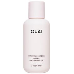 PRICES MAY VARY. Too Busy To Be Frizzy - Your hair has better things to do than be frizzy. Anti Frizz Crème is here to give you immediate frizz control & keep it a-OUAI for up to 72 hours. To top it off, it moisturizes & hydrates hair while helping to reduce & repair split ends. Get ready to frizz-free up your schedule. Frizz Fighting Formula - Formulated with Upcycled Jackfruit, Beetroot Extract & plant based polymer for long-lasting frizz control & intense thermal protection up to 450°F/232°C. Repair Split Ends, Ouai Hair, Puffy Hair, Moisturizing Hair, Hair Protection, Hair Frizz, Air Dry Hair, Better Things, Hydrate Hair