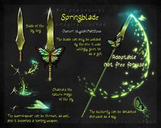 the concept art for songblade