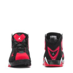 The Jordan True Flight effortlessly blends the essence of AJ7 into a sneaker that's not just about performance but also a style statement in streetwear. With its legendary red and black color fusion, this shoe boasts premium leather meticulously crafted around an internal sleeve, ensuring a snug fit that's both secure and easy to slip on and off. It's the perfect fusion of classic performance aesthetics and urban flair. Features: Leather and synthetic leather in the upper provide durability and Red Streetwear Basketball Shoes With Round Toe, Red High-top Basketball Shoes With Contrast Sole, Luxury Red Men's Basketball Shoes, Red High-top Functional Basketball Shoes, Mid-top Synthetic Basketball Shoes With Red Sole, Jordan True Flight, Sell Shoes, Black Chrome, Community Events