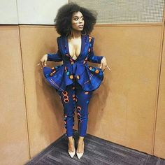 Nomzamo Mbatha, Kitenge Dress, Kitenge Designs, Style Africain, Afrikaanse Mode, African Models, African Outfits, Ankara Fashion, African Styles