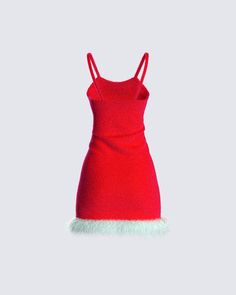 Sweet like a strawberry is what you'll be in this cutie 🥰🍓 Winter Holiday Party Bodycon Dress, Sleeveless Bodycon Dress For Club In Winter, Winter Sleeveless Dress For Night Out, Winter Night Out Sleeveless Dresses, Winter Sleeveless Dresses For Night Out, Sleeveless Mini Dress For Winter Date Night, Trendy Sleeveless Winter Dress, Stretch Mini Dress For Christmas, Christmas Stretch Mini Dress