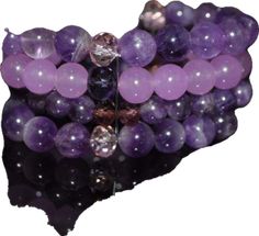 Lavender 8mm Beads Jewelry For Healing, Purple 8mm Beaded Bracelet, Lavender Spiritual Jewelry With Beads, Lavender Spiritual Jewelry With 8mm Beads, Spiritual Lavender Jewelry With 8mm Beads, Spiritual Stretch Bracelet With 8mm Beads, Hand-strung Lavender Spiritual Jewelry, Amethyst Beaded Stretch Bracelet, Purple Natural Stones Stretch Bracelet