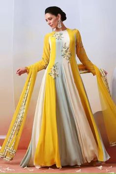 This Attractive floor length anarkali with Embroidered dupatta effortlessly blends tradition with contemporary flair. This dress is perfect for any formal function, It  is meticulously crafted for women who appreciate the beauty of intricate details and sophisticated design. For any kind of customization i.e. fabric/color/style and size please message us. Care Instructions : Each product of ours is designed with highest quality standards and delicacy. Handle with care. Dry clean only. Unique Han Luxury Anarkali Lawn Suit For Formal Occasions, Designer Anarkali Set With Resham Embroidery, Ankle-length, Designer Ankle-length Anarkali Set With Resham Embroidery, Floor-length Anarkali Set For Eid, Floor-length Anarkali Churidar With Zari Work, Eid Anarkali Georgette Anarkali Set, Floor-length Anarkali Set With Dupatta For Diwali, Eid Georgette Anarkali Set, Anarkali Floor-length Churidar With Zari Work