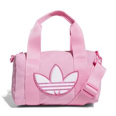 Organization just comes easy in the adidas Originals Trefoil Chenille Crossbody bag. It has ample space to carry your essentials with you at all times. Plus, you can carry it by the handles or wear it as a crossbody, whichever the occasion calls for. Zip-close. Adjustable. Features two handles and crossbody strap. Has pockets to keep you organized.< Adidas Streetwear Bag With Logo, Sporty Adidas Bag With Logo, Adidas Sports Bags With Logo, Functional Adidas Logo Bag For Streetwear, Sporty Adidas Logo Bag, Adidas Logo Nylon Bag For Streetwear, Trendy Spring Bags With Logo, Functional Everyday Adidas Logo Bag, Sporty Adidas Logo Bag For Everyday Use