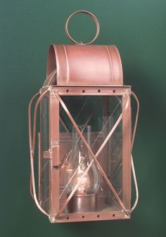 New England Style  Copper Lantern H1001B England Farmhouse, Outdoor Farmhouse, New England Farmhouse, Porch Lights