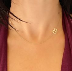 14K GOLD PERSONALIZED INITIAL NECKLACE * Material: 14k Solid Gold - 8k Solid Gold * Finish: White Gold - Yellow Gold - Rose Gold * Production Method : Laser and handmade processes * Lenght: Adjustable Between 14 inch - 20 inch * Letter Height: 1 cm A Necklace that your neck will seriously loveee. This name necklace is perfect for everyday. * 100% Handmade for your size * All jewelry comes in beautiful packaging, gift ready. * All items are made to order in Turkey. * Our current processing times Yellow Gold Initial Necklace For Birthday, Elegant Yellow Gold Initial Necklace For Birthday, 14k Gold Initial Pendant Name Necklace For Birthday, Dainty Initial Necklace In Yellow Gold For Birthday, 14k Gold Initial Pendant Necklace For Birthday, Gold Initial Pendant Necklace With Hallmark, Yellow Gold Initial Pendant Necklace For Birthday, Yellow Gold Initials Necklace For Birthday Gift, Yellow Gold Initials Jewelry For Birthday Gift