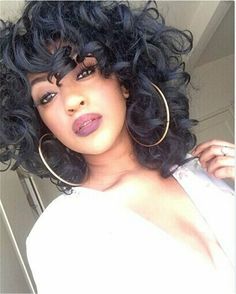 Hair Colorful, Natural Looking Wigs, Natural Hairstyle, Curly Hair Wig, Hair Crush, Big Hair, Hairstyles Haircuts, Brazilian Hair, Hair Dos