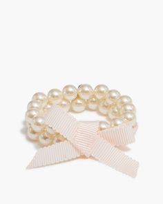 Shop for the Girls' pearl bracelet for girls. Find the best selection of girls girls-categories-accessories-jewelry-and-accessories-jewelry available in-stores and on line. Bracelet For Girls, Bow Fashion, Necklace For Girls, Gem Necklace, Maternity Shops, Linen Shop, Girls Necklaces, Pink Bracelet, Matching Family Outfits