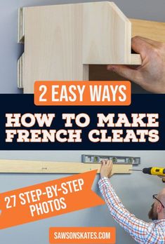 Start small, sell online French Cleat Ideas, Cleat Storage, French Cleat Storage, Shelves Plant, Rigid Foam Insulation, French Cleats, French Cleat, Wood Shop Projects