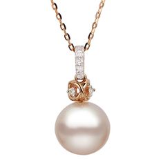 Featuring a series of round-cut diamond accents and a gorgeous pink freshwater cultured pearl, this 10k rose gold necklace is the perfect accessory to help you stand out in a crowd.Click on this JEWELRY & WATCHES GUIDE to learn about fit, styles, materials and more! Pendant size: 18 mm x 9 mm Chain length: adjusts from 16-18 in. Chain type: cable Clasp: lobster claw Metal: 10k rose gold Finish: polished, diamond-cut Packaging: boxedDIAMOND DETAILS Total weight: less than 1/10 ct. Shape: round Setting: paveCULTURED PEARL DETAILS Type: freshwater Pearl size: 8.5 mm - 9 mm Shape: round Color: natural pink Diamond weights are approximate. Diamond total weights may vary between .01 and .08 ct. Some diamonds have fewer than 17 facets. Gemstones may have been treated to enhance their appearance. Elegant Pink Gold Diamond Necklace, Classic Rose Gold Akoya Pearl Jewelry, Anniversary Akoya Pearl Rose Gold Jewelry, Classic Rose Gold Akoya Pearl Necklace, Round Rose Gold Akoya Pearl Jewelry, Rose Gold Akoya Pearl Round Jewelry, Rose Gold Akoya Pearl Pendant Jewelry, Rose Gold Akoya Pearl Jewelry For Anniversary, Rose Gold Akoya Pearl Jewelry