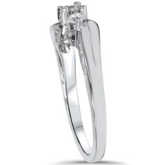 This women's ring features a 1/4ct center stone. All diamonds are set in solid 10k white gold. Vintage Diamond Engagement Ring, Womens Ring, Diamond Engagement Wedding Ring, Engagement Wedding Ring Sets, Diamond Engagement Rings Vintage, Diamond Free, Diamond Bridal Sets, Diamond Engagement Ring Set, Diamond Settings