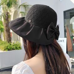 You will find that this baseball cap is a high quality, stylish cap made with high quality materials and is designed to be stylish and comfortable. Beach Straw Hat, Stylish Caps, Travel Hat, Summer Hats For Women, Bow Design, Summer Hats, Sun Hat, Wide Brimmed, Outdoor Travel