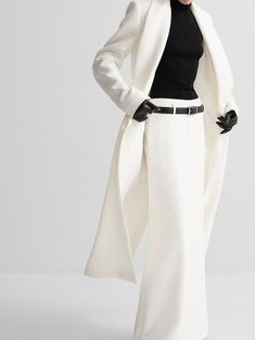 Elegant White Blazer With Flare Skirt Set for Wedding & Events - Etsy Elegant White Long Dress, Elegant Set Outfit, Classic White Evening Outerwear, White Winter Suits For Formal Occasions, Chic Long White Outerwear, Elegant Solid Color Formal Skirt Suit, Elegant Tailored Wedding Outerwear, White Long Sleeve Winter Suit, White Long Sleeve Suits For Winter