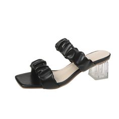 If you are searching out a glittering pair of sandals to feature zing in your summertime season wardrobe, then appear no similarly to those Pleated Material Open Toe Mid Heel Sandals. Exuding each fashion and glamour, those leather-based sandals for ladies characteristic an open-toe layout with a couple of straps throughout the foot and ankle, at the same time as the robust sole offers long-lasting consolation and durability. Footwear to last you a lifetime: This is a really good quality materia High Heel Jelly Sandals For Summer, Elegant Summer Party Jelly Sandals, Elegant Party Jelly Sandals For Summer, Party Jelly Sandals With Open Heel, Elegant Jelly Sandals For Summer Party, Summer Sandals With Padded Flat Heel, Summer Flat Sandals With Padded Heel, Summer Flat Heel Sandals With Padded Heel, Flat Heel Sandals With Padded Heel For Beach