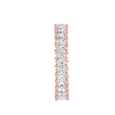 Stamped: 14K Total Ring Weight: 2.0 Grams Diamond Weight: 2.07 Carat (F-G Color, VS1-VS2 Clarity) 2.25x2.25 Millimeters - 29 Total Diamond Quantity: 29 SKU: [602808] Fine Jewelry Rose Gold Eternity Band With Prong Setting, Rose Gold Eternity Ring, Gold Eternity Ring, Eternity Ring Gold, Eternity Ring, Diamond Bracelet, Rose Gold, Stamp, Ring