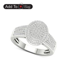 in stock Classic Oval Diamond Ring With Pave Setting, Macy's Diamond White Promise Ring, Macy's Classic Diamond White Ring, Classic Macy's Diamond White Rings, Macy's Diamond Ring With Diamond Accents, Macy's Round Diamond Ring With Diamond Accents, Macy's White Gold Round Diamond Ring, Macy's White Gold Diamond Ring, Classic Silver Diamond Ring From Macy's