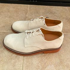 Nwt Jos. A Bank Oxford Dress Shoes. Light Tan Color. Size 8. Does Not Have Original Box. Mens Going Out Shoes, Mens Old Money Shoes, Old Money Men Shoes, Fancy Shoes Men, Casual Dress Shoes Men, Men Shoes Wedding, Tan Dress Shoes, Mens Wedding Shoes, Men Wedding Shoes