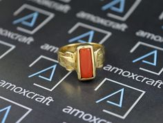 Coral Gemstone, Vedic Astrology, Red Coral, Birthstone, Statement Rings, Astrology, Coral, India, Gemstones