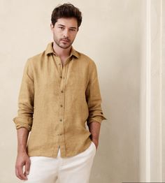 Stay Cool, Natural Texture, Linen Shirt, Whiskey, Banana Republic, Love This, Summer Fashion, Heat, Texture