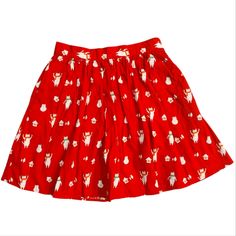 Modcloth Skirt Winter Cat Mini Skirt Zipper With Hook And Eye Closure. Red Lining. Side Pockets. Pleated. Size Small. Nwot Condition. 100% Cotton. Machine Wash Cold. Condition Is Excellent Searches: Cute Cat Skirt, Red Skirt, Women's Skirts, Cat Print, Phoebe From Friends, Nostalgic, Kitty Kat, Baby Print, Phoebe From Friends, Mini Flare Skirt, Cat Skirt, Modcloth Skirt, Skirt Winter, Winter Cat, Red Pocket, Baby Print, Skirt Zipper