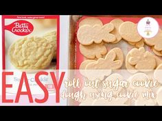 an easy recipe for sugar cookies that are ready to be eaten