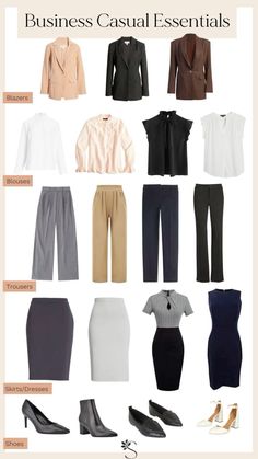 Business Casual Dress Code, Mode Tips, Business Attire Women, Capsule Wardrobe Work, Business Outfits Women, Minimalist Capsule Wardrobe, Business Casual Outfits For Women, Business Casual Outfits For Work, Capsule Outfits