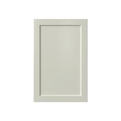 an image of a white cabinet door on a white background with clipping for text