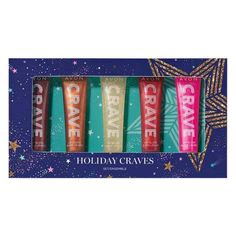 Avon Limited Edition Holiday Craves Set Lip Gloss Set Includes shades: • Pumpkin Latte • Salted Caramel Holiday Exclusive! • Golden Sugar Cookie • Cherry Creamsicle • Strawberry Glaze Strawberry Glaze, Beauty Gift Guide, Avon Makeup, Pumpkin Latte, Lip Gloss Set, Holiday Sparkle, Avon Representative, Lip Glosses, Beauty Lover