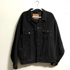 In Immaculate Condition. Found With A A Lottery Ticket From December 1994 Still In It. Denim Jacket Mens, Lottery Ticket, Denim Trucker Jacket, Black Levis, Levis Jacket, Black Denim Jacket, Denim Jacket Men, Trucker Jacket, A A