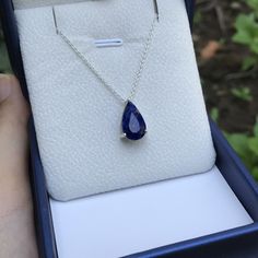 This one of the kind lapiz lazuli teardrop shape pendant is special because  - The stone was cut and facted in my studio and there's only one in the teardrop shape - The stone was facted perfectly with shape edges which gives it sparkle ✨  - The item was 100% handmade with high quality Sterling silver Pear-shaped Sapphire Necklace Gift, Pear Shaped Sapphire Necklace For Gift, Pear Shaped Sapphire Necklace As Gift, Sapphire Teardrop Necklace For Gift, Sapphire Teardrop Pendant Jewelry, Sapphire Gemstone Pear-shaped Necklace, Sapphire Teardrop Pendant Necklace Gift, Blue Sterling Silver Pear-shaped Necklace, Pear-shaped Sapphire Gemstone Necklace