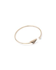 Gold Bangle Bracelet, Triangle Logo, Gold Bangle, Fine Jewelry Collection, Blockchain Technology, Gold Bangles, Brilliant Colors, Gold Black, Bangle Bracelet