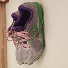 Never Worn, Very Lightweight Running Shoes. Purple Lace-up New Balance Sneakers, New Balance Purple Sneakers For Errands, New Balance Purple Sneakers With Round Toe, Sporty Purple New Balance Running Shoes, Casual Purple New Balance Running Shoes, Purple Sporty Sneakers For Walking, Purple New Balance Lace-up Running Shoes, Purple Running Shoes With Round Toe, Purple Round Toe Sneakers For Running Errands