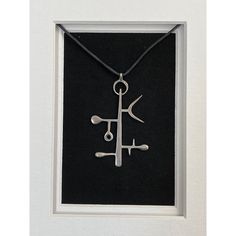 Modernist Abstract “Beatnik” style sculuptural necklace mounted in a frame. Sterling silver necklace intended for decorative purposes only. Hand Forged Silver Rectangular Pendant Necklace, Hand Forged Sterling Silver Necklace With Rectangular Pendant, Artistic Hand Forged Sterling Silver Necklace, Symbolic Hand Forged Pendant Necklace, Modern Jewelry With Large Rectangular Pendant, Contemporary Silver Jewelry With Artistic Design, Oxidized Rectangular Pendant Necklace, Modern Metal Jewelry With Rectangular Pendant, Unique Metal Hallmarked Necklaces