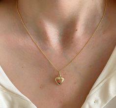 Shiny And Bright 14K Solid Gold Puffed Heart Necklace. Perfectly Worn Alone Or Layered. Heart Charm Comes With The Option Of A Beautiful Shiny Bead Chain. Jewelry Comes In A Nice Gift Box Ready To Present.  ▫️All Jewelry Is New And Inspected For Quality Assurance. ▫️We Do Not Sell Gold Plated. ▫️Jewelry Is Crafted In Genuine High Quality 14K Gold. Product Detail: Metal: 14K Yellow Gold Width: 10mm Height With Bail: 19mm Weight: 1.1 Grams Chain: 14k Yellow Gold 1mm Bead Chain Closure: Lobster Claw ✨ Feel free To Ask Me Questions Or Concerns You May Have✨ 🌈Follow Me On IG @sarakayjewelry Thank You For Visiting My Shop. Yellow Gold Heart Bead Necklace For Everyday, Everyday Yellow Gold Heart Beads Necklace, Everyday Yellow Gold Heart Necklace With Heart Detail, Everyday Yellow Gold Heart Necklace, Golden Heart Necklace, Puffed Heart Necklace, Yellow Gold Heart Necklace, Crucifix Necklace, Gold Heart Pendant