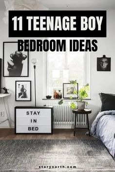 Save this pin for trendy and practical teenage boy bedroom ideas! Transform your son's space with these creative decor tips and make his room a cool hangout spot. #TeenageBoyRoom #BedroomDecorIdeas #HomeDecorationTips