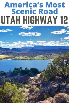 the cover of america's most scenic road utah highway 12