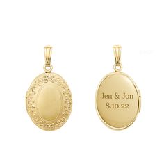 Introducing our 14k Gold Oval Embossed Locket, a true masterpiece of craftsmanship and sentiment. This beautifully designed locket, measuring 30x16mm, offers a unique blend of elegance, personalization, and timeless beauty.Product Features:Material: Crafted from the finest 14k gold, this oval locket exudes luxury and sophistication. It's a true testament to the enduring quality of fine jewelry.Embossed Detail: The oval surface is elegantly embossed with intricate patterns that add a touch of vin Oval Locket, Gold Locket, Beauty Product, Intricate Patterns, Emboss, Timeless Beauty, Locket, Product Features, Fine Jewelry