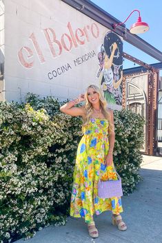 Another Round Midi Dress - Lime Another Round, Ruched Bodice, Summer Sandals, Large Bust, Floral Midi Dress, Halter Top, Bold Colors, Bodice, The Beach