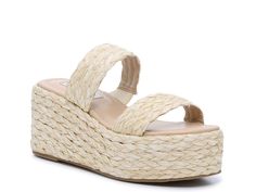 Steve Madden Manifest Esapdrille Platform Sandal - Free Shipping | DSW Rush Week Outfits, Rush Outfits, White Platform Sandals, Recruitment Outfits, Sandals Outfit, Women's Espadrilles, Espadrilles Platform, Shoe Inspo, Chunky Platform