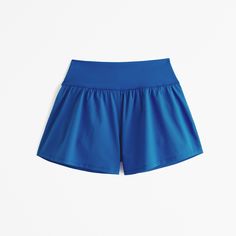 Elevate your workout wardrobe with the Abercrombie & Fitch Women's Ypb Motiontek Hybrid Lined Flounce Short in a captivating Nautical Blue. These high-rise shorts are crafted from our exclusive motionTEK fabric, designed for ultimate flexibility and breathability to keep up with your active lifestyle.

- Size: XXS
- Color: Nautical Blue
- Material: Waistband - Polyester, Elastane
- Gender: Female
- Features: SculptLUX elasticated waistband, interior liner with side and back waistband pockets, cu Female Features, Workout Wardrobe, American Clothing, Active Shorts, High Rise Shorts, Active Women, Active Lifestyle, Side Pocket, American Apparel