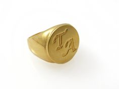 14k Men monogram ring. College ring. Initial ring. Gold monogram ring. Men initial band. Mens initial ring. Silver ring 🌟 Rings info: The ring is made of solid gold 14k , with a shiny finish. The ring is measures 15.5 mm on the widest part and 3 mm on the back. You can order 1 or 2 initials. ⚠ Don't forget to write me the initials you wish (one or two) for in the note box on the checkout page ⚠ The ring can be ordered in any size. 🌟 Shipping Info: All rings are packaged and shipped in a beauti Initial Ring Gold, Mens Initial Ring, College Ring, Monogram Ring Gold, College Rings, Ring Initial, Monogram Ring, Ring Men, Gold Monogram