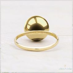 DetailsMade to orderMaterial: 14k/18k goldColor Options: Yellow Gold, White Gold, Rose GoldThe Ring Details★ Ball Diameter: 12 mm★ Band Width: 2 mm Phone Items, Storing Cookies, Natural Gemstone Jewelry, 18k Gold Ring, Recycled Gold, White Rose Gold, Yellow Color, Gold Rose, Gold Ring