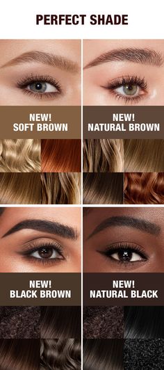 Natural Brown: Brow Cheat: Precision Brow Pencil | Charlotte Tilbury Blonde Brows, Brown Brows, Light Brown Eyebrows, Brown Eyebrow Pencil, Eyebrow Shapes, Sparse Brows, Brown Eyebrows, Tinted Brow Gel, Thick Brows