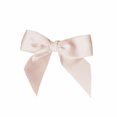 a pink bow on a white background