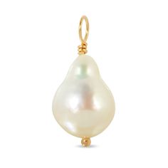 14k Yellow Solid Gold Sold as a single charm, chain not included. 9x6mm pearl Pair your charm with one of our chains. All 14k pieces are made to order. Our 14k solid gold will not oxidize or discolor, so you can wear your jewelry every day, everywhere, for years to come. Our pearls are hand-selected freshwater cultured pearls. Charm Chain, Sell Gold, Pearl Charms, Freshwater Cultured Pearls, Cultured Pearls, Ring Bracelet, Gift Item, The Beauty, Jewelry Crafts