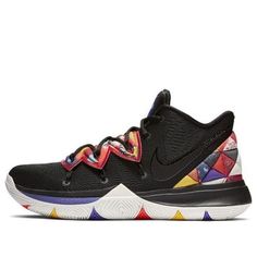 (GS) Nike Kyrie 5 'Chinese New Year' AQ2456-010 (SNKR/Mid Top/Big Kid/Basketball/Kyrie Irving) Multicolor Lace-up Nike Basketball Shoes, Nike Multicolor Basketball Shoes, Multicolor Low-top Sneakers For Sports Events, Sporty Multicolor Mid-top Basketball Shoes, Nike Multicolor High-top Basketball Shoes, Multicolor Mid-top Basketball Shoes With Boost Midsole, Multicolor Mid-top Basketball Shoes, Multicolor Low-top Basketball Sneakers, Nike Multicolor Basketball Sneakers